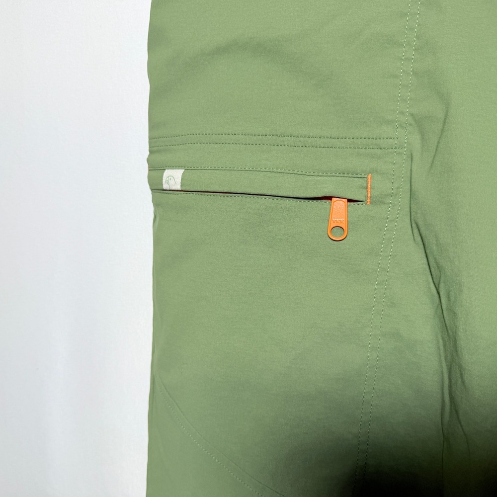 Alpine Parrot Ponderosa Mountain Hiking Pants Green Orange Size 18 Plus Stretch - Picture 9 of 11